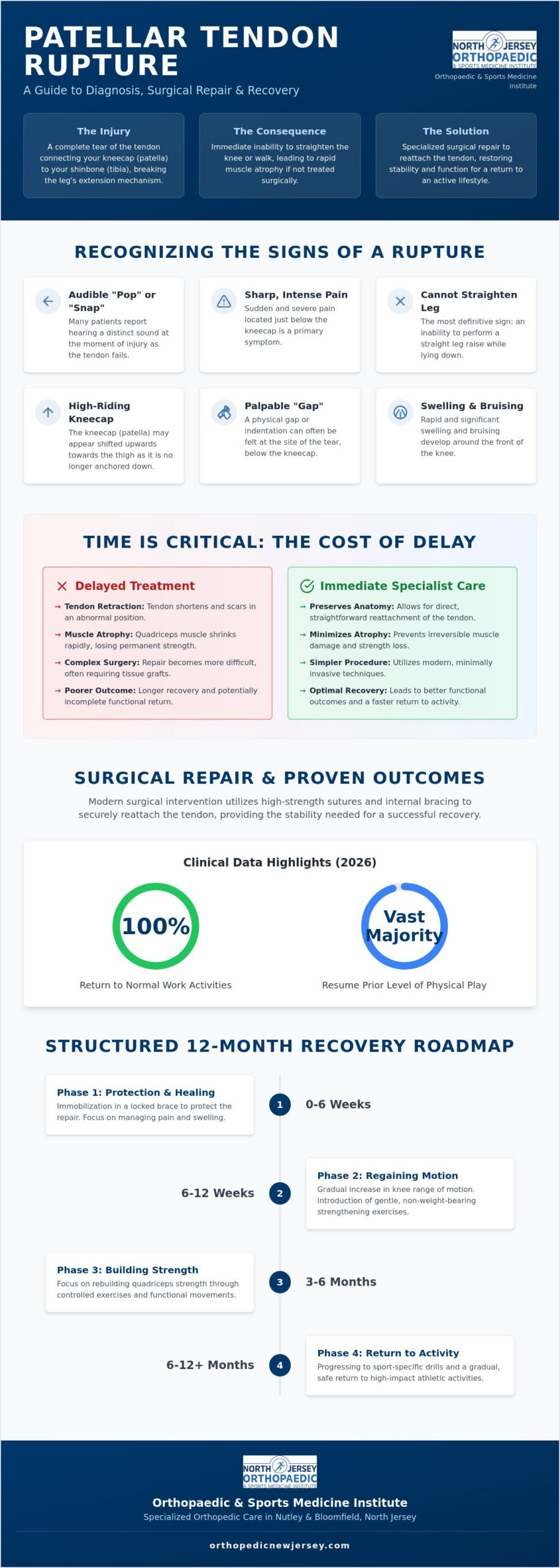 Patellar Tendon Repair Surgeon in NJ: Expert Care for Knee Ruptures
