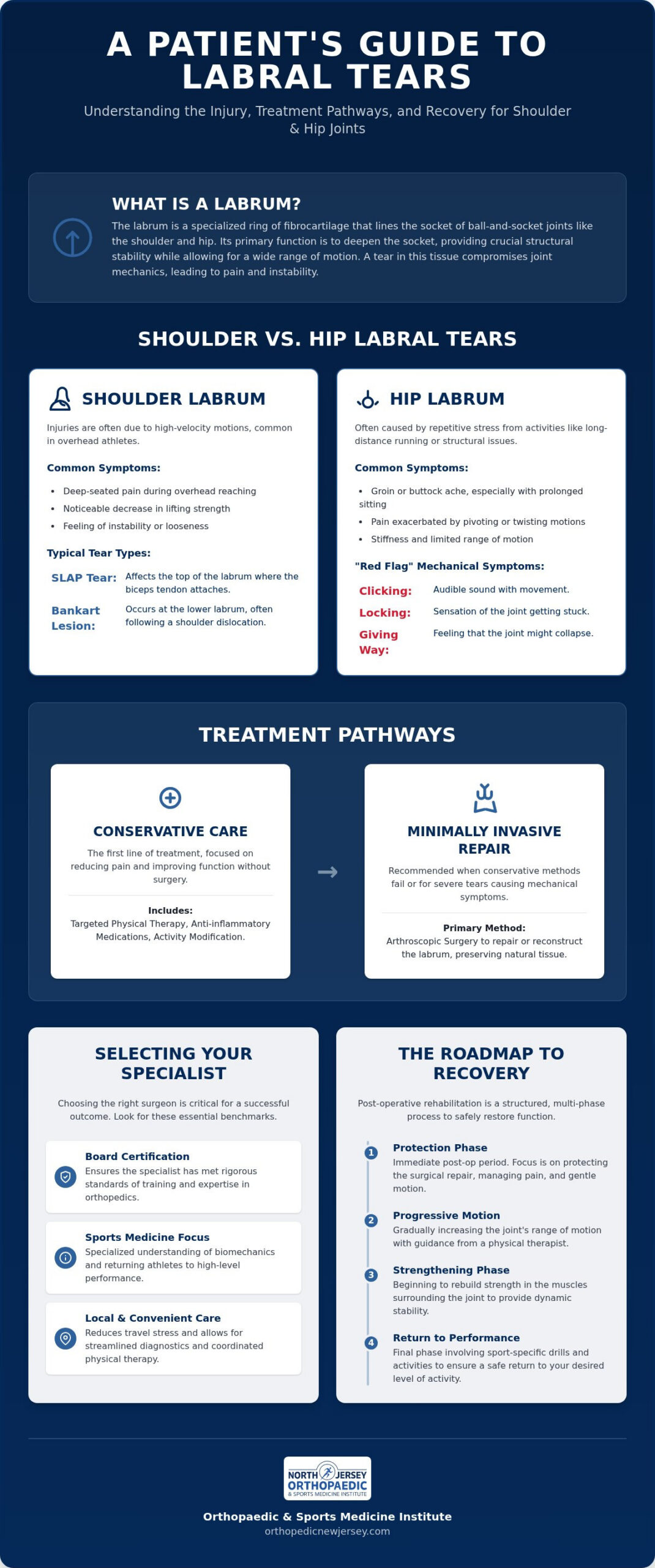 Labral Tear Treatment in Bloomfield, NJ: Specialized Orthopedic Care
