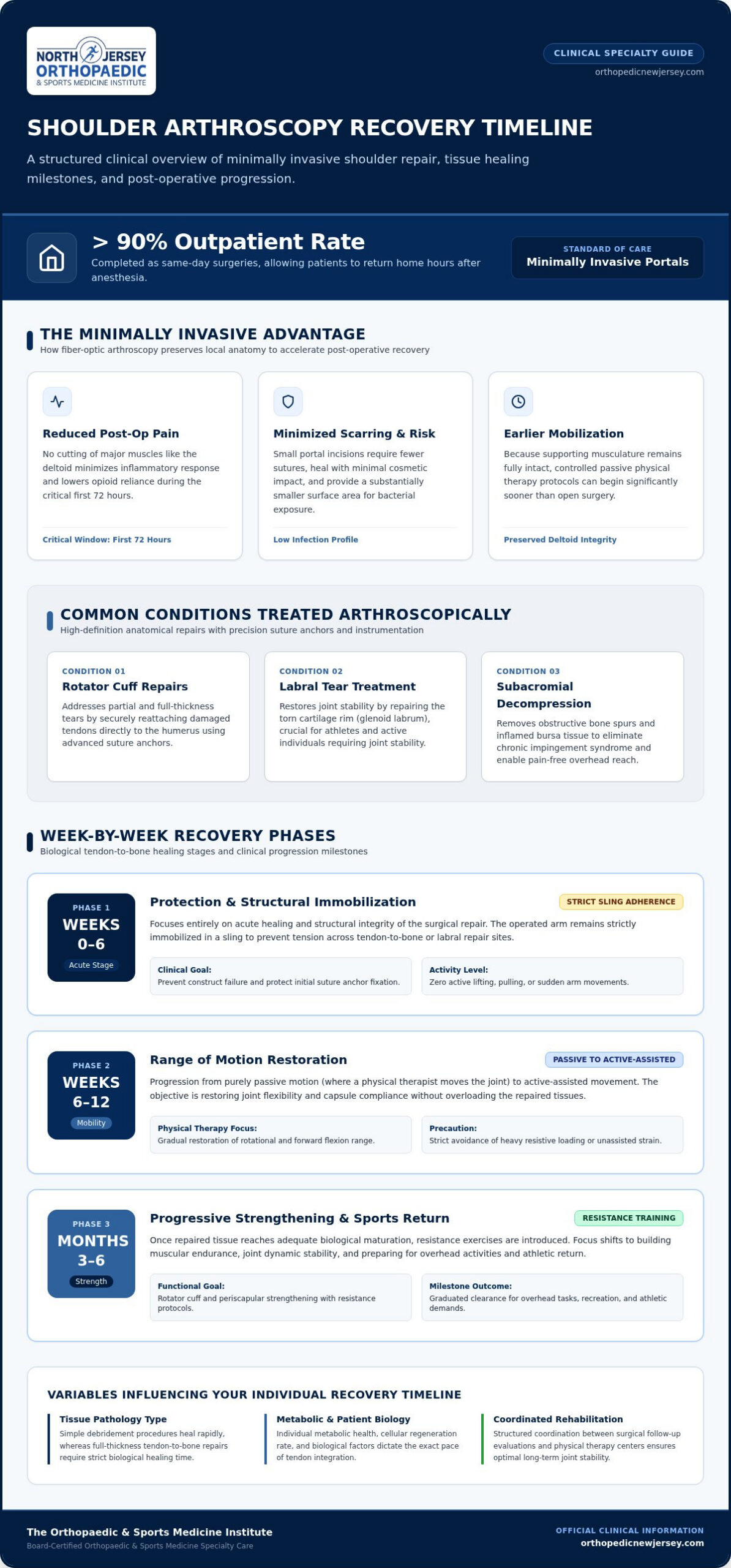 Shoulder Arthroscopy Recovery Time in Kearny, NJ: A Specialist’s 2026 Guide
